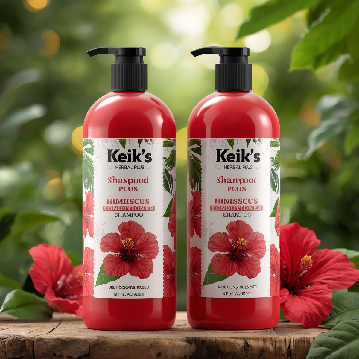 Hibiscus Shampoo and Conditioner